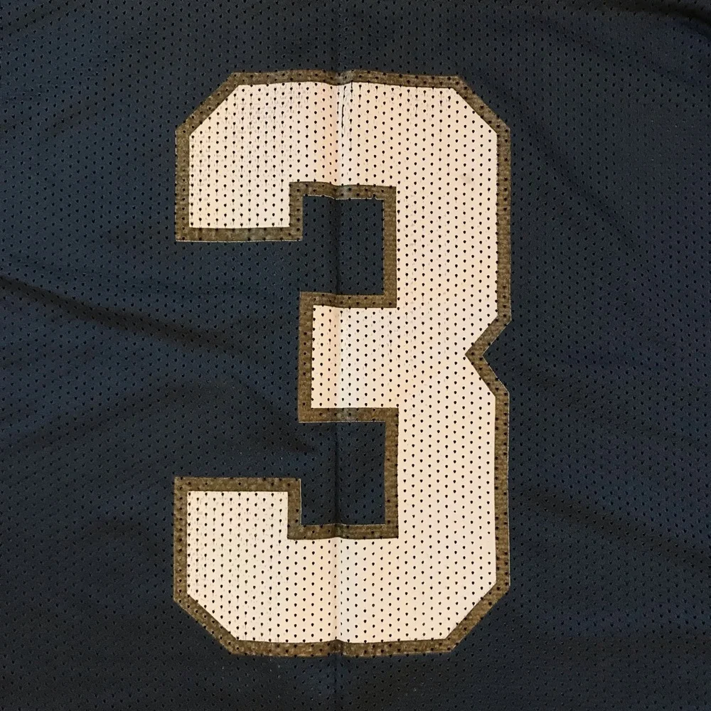 Adidas Irish Jersey - Dark Blue and White Large